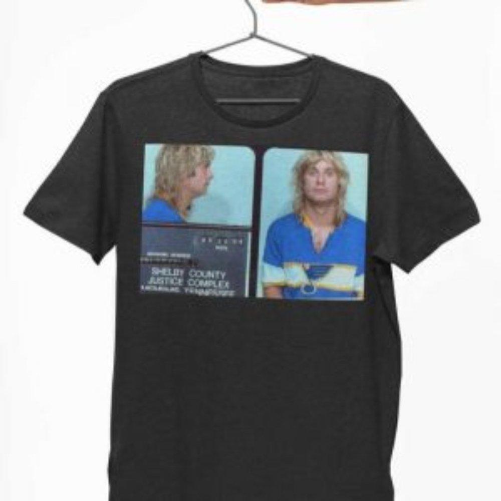 Ozzy Osbourne Mugshot Unisex Tee Retro 90S Graphics Unisex Tshirt